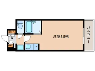 奈良県奈良市大安寺5丁目【マンション】の間取り