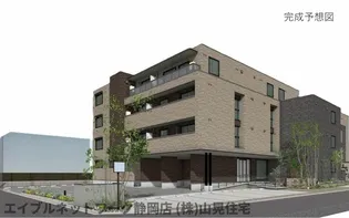 静岡県静岡市葵区東草深町【マンション】の外観