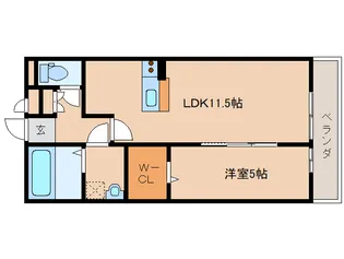 コムアニモ【2階】の間取り