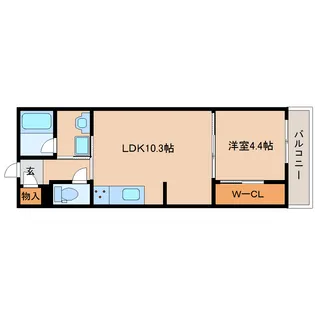 奈良県奈良市大宮町6丁目【マンション】の間取り