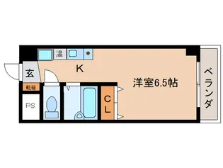 リバーサイド王寺【4階】の間取り