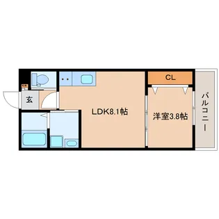 仮称)GENTRY王寺【1階】の間取り