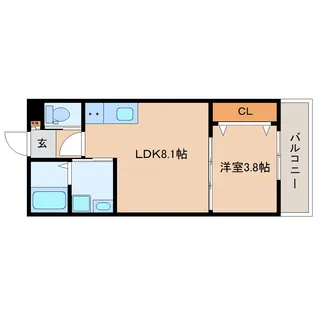 仮称)GENTRY王寺【2階】の間取り