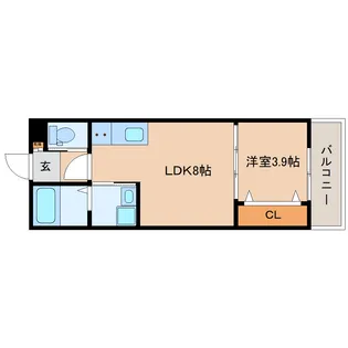 仮称)GENTRY王寺【3階】の間取り