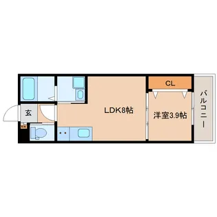 仮称)GENTRY王寺【3階】の間取り