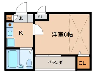 奈良県大和郡山市材木町【マンション】の間取り