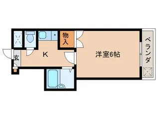 ファーストシティⅠ【4階】の間取り