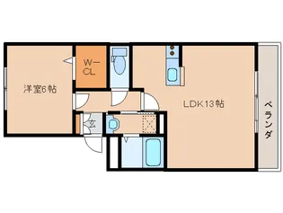 奈良県奈良市南紀寺町2丁目【アパート】の間取り