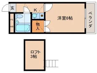 シティエステート南紀寺【2階】の間取り