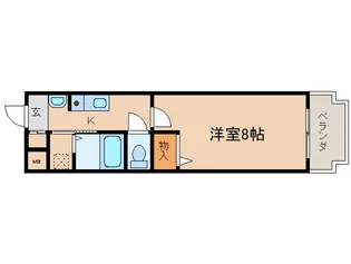 メゾン花木鳥【3階】の間取り