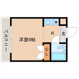 奈良県奈良市神殿町【マンション】の間取り
