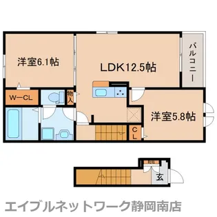 ソルテ【2階】の間取り