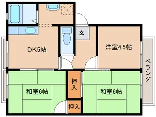 タモサーチC【1階】の間取り
