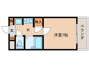 ガーデンビュー古川【3階】の間取り