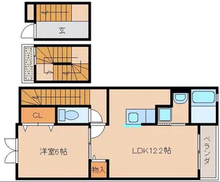 AKEBONO【3階】の間取り