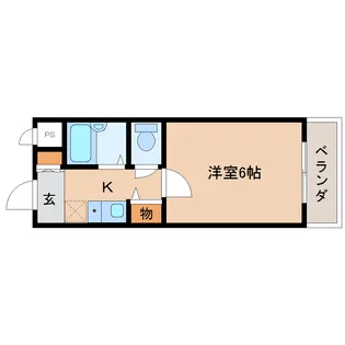 ラポールⅢ【3階】の間取り