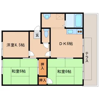 シティライフ【1階】の間取り