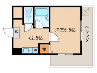 メゾンケイティーエス【305号室】の間取り