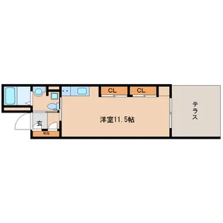 COZY奈良公園【1階】の間取り