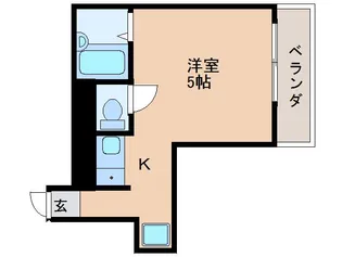 フォレスト高畑マンション【3階】の間取り