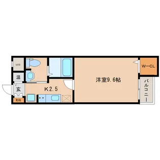 ベルオーブⅢ【3階】の間取り