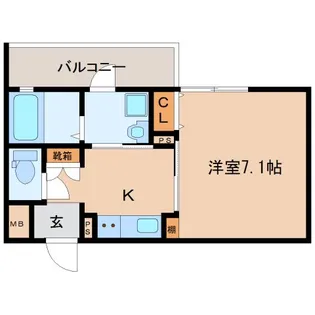 RAならまち【3階】の間取り