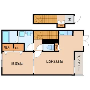 サニーシャトウS【2階】の間取り