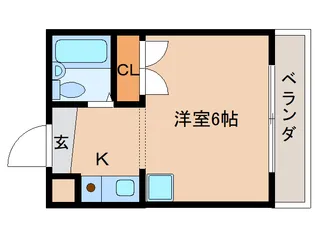 ジュネス神殿【2階】の間取り