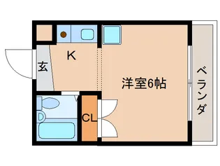 ジュネス神殿【3階】の間取り