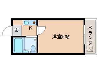 フローレンスヨーコ【1階】の間取り