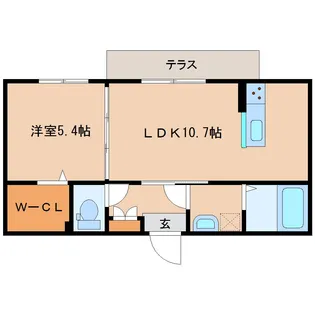 ShaMaison神殿【1階】の間取り