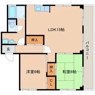 やぎもとビル【5階】の間取り