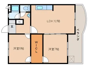 タダスビル【3階】の間取り