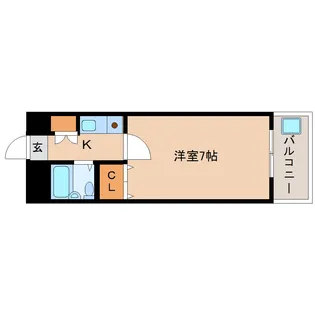 シティホームズ大宮【4階】の間取り