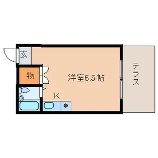 リブル船橋【1階】の間取り
