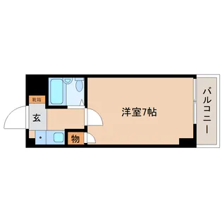 カーサ・エスパシオⅡ【402号室】の間取り