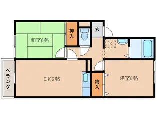 セピアコート【2階】の間取り