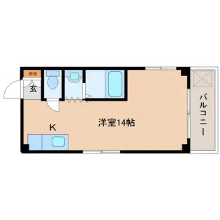 タイエイビル【2階】の間取り