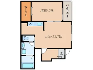 カンポ【1階】の間取り