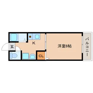 カサ・グランデ【2階】の間取り