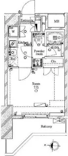 SYFORME IRIYA【4階】の間取り