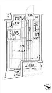 プレール・ドゥーク水天宮【2階】の間取り