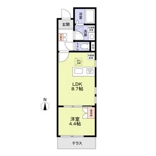 AVON HOUSE KOHINATA【1階】の間取り