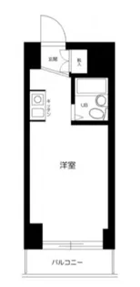 プライムステイ築地【5階】の間取り