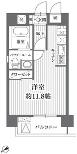 HF浅草橋レジデンス【6階】の間取り