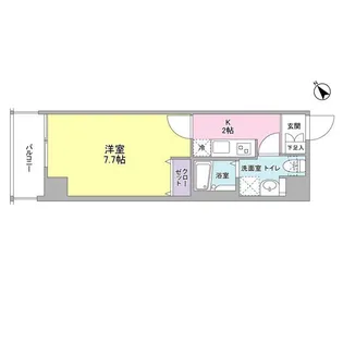 マグノリアコート【6階】の間取り