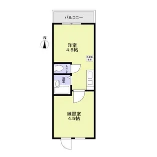 モデラート【2階】の間取り