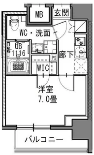 S−RESIDENCE新御徒町East【3階】の間取り