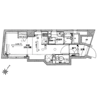 グランティアラ東京EAST【1階】の間取り