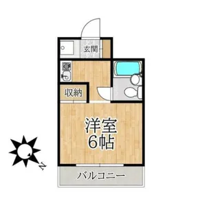 アーデル町屋【4階】の間取り